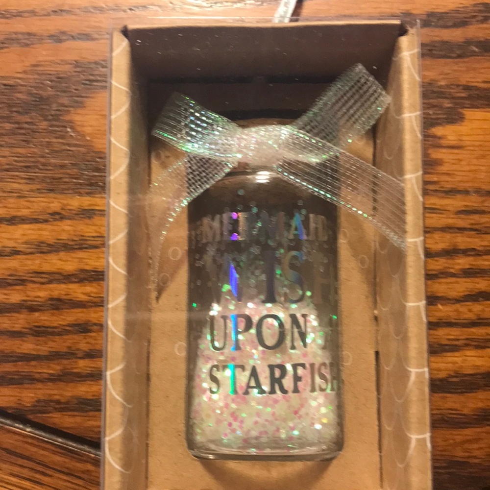 Make a wish glitter jar